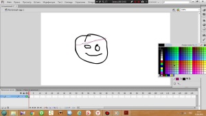 Как рисовать в Adobe Flash Professional CC (Adobe Animate CC). 